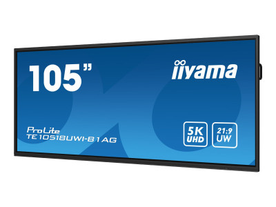 Iiyama : TE10518UWI-B1AG 104.6IN VA 5K 450CD/4HDMI/DP/2USB-C/16:7/LCA