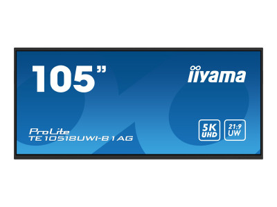 Iiyama : TE10518UWI-B1AG 104.6IN VA 5K 450CD/4HDMI/DP/2USB-C/16:7/LCA