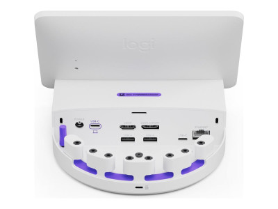 Logitech : LOGI DOCK FLEX DISPLAY COILY WHITE-USB-PLUGJ - WW-9006 - CH