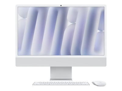 Apple : MCR24FN IMAC M4 24IN SILVER 10CCPU 10CGPU 24GB 512GB NUMERIC (m4)