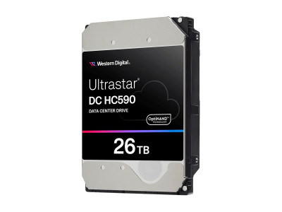 Western Digital : 3.5IN 26.1 26TB 512 7200RPM SAS ULTRA 512E SE P3 DC HC590