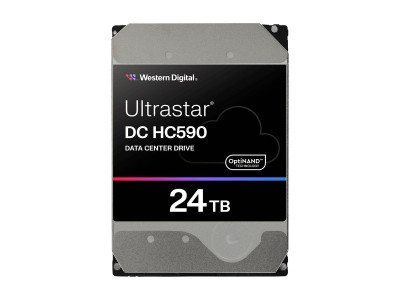 Western Digital : 3.5IN 26.1 24TB 512 7200RPM SAS ULTRA 512E SE P3 DC HC590