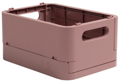 EXACOMPTA Boîte de rangement Smart Case Midi, vieux rose