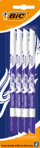 BIC Effaceur, effacer & corriger, avec 2 pointes, pack de 4