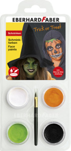 EBERHARD FABER Kit de maquillage Halloween Dracula/skull