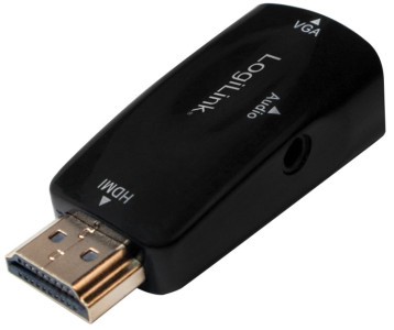 LogiLink HDMI - VGA Grafikadapter, schwarz