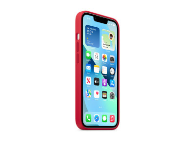 Apple : IPHONE 13 SILICONE CASE avec MAGSAFE - (PRODUCT)RED