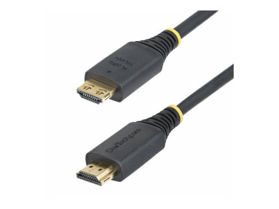 Startech : CABLE HDMI HAUT DEBIT de 1.8M. CONNECTEUR A PINCE. 4K 60HZ