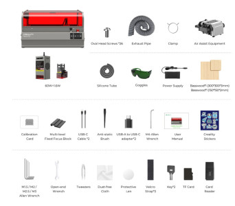 Creality CR-laser Falcon 2 Pro 60W Graveur laser