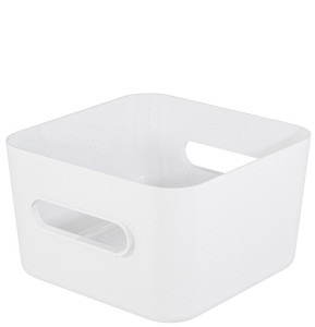 smartstore Boîte de rangement COMPACT SQUARE L, blanc