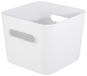 smartstore Boîte de rangement COMPACT SQUARE L, blanc