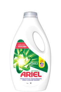 ARIEL Lessive liquide Universal+, 0,9 litre, 20 lavages