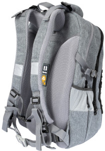 EBERHARD FABER Schulrucksack X-Style, grau/schwarz