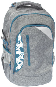 EBERHARD FABER Schulrucksack X-Style, grau/schwarz