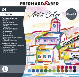 EBERHARD FABER Ölpastellkreide Artist Color, 36er Kartonetui