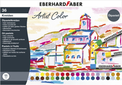 EBERHARD FABER Ölpastellkreide Artist Color, 36er Kartonetui