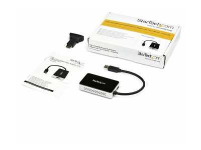 Startech : ADAPTATEUR VIDEO USB 3.0 VERS HDMI avec HUB USB 3