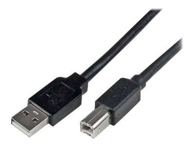 Câble de connexion USB2.0 A vers B, noir, 0.5m - Type : connecteur