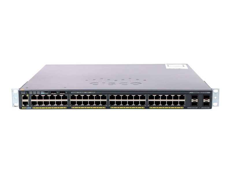 Cisco : CATALYST 2960-X 48 GIGE POE 370W 4 X 1G SFP LAN BASE (7.64kg)