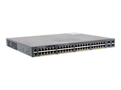 Cisco : CATALYST 2960-X 48 GIGE POE 740W 4 X 1G SFP LAN BASE (7.70kg)