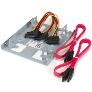 Startech : DUAL 2.5I SATA HDD/SSD TO3.5IN BAY MOUNTING BRACKET ADAPTER