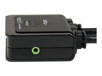 Startech : SWITCH /COMMUTATEUR KVM 2 PORTS USB HDMI AUDIO et CABLES