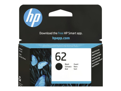 HP : Cartouche Encre 62 Noir