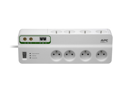 APC : PERFORMANCE SURGEARREST 8 OUTLETS PHONE COAX PROTEC 230V