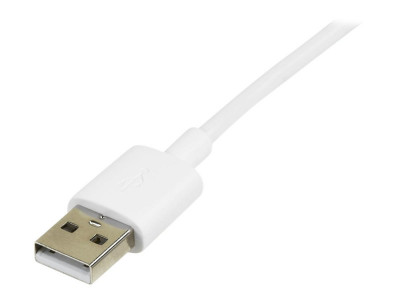 Startech : CABLE LIGHTNING OU MICRO USB VERS USB 1 M - M/M - BLANC