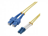 Câble optique à fibre optique duplex OS2 LC-SC 10M, pour seulement 18,65 €