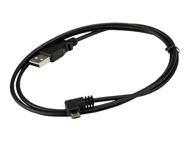Câble USB-C coudé à angle droit de 1 m - M/M - USB 2.0