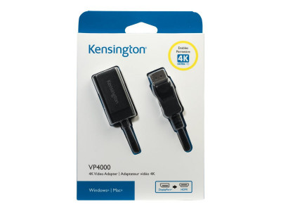 Kensington : DP TO HDMI 4K ADAPTER .