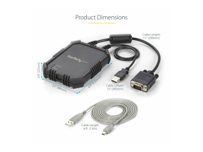 Startech : PORTABLE KVM CONSOLE VGA USB CRASH CART ADAPTER