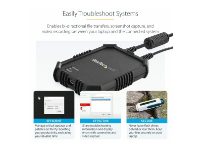 Startech : PORTABLE KVM CONSOLE VGA USB CRASH CART ADAPTER