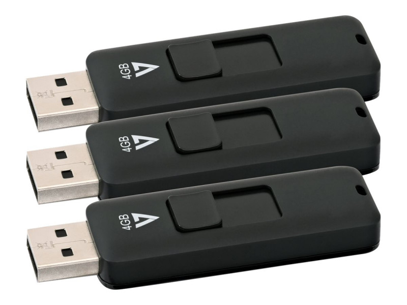 V7 Clé USB 3.1 64 Go – Avec connecteur USB rétractable